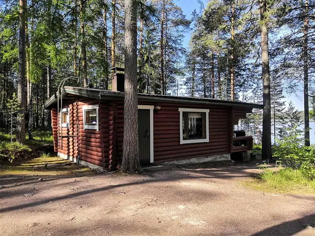 Muikkula: mökki ulkoa