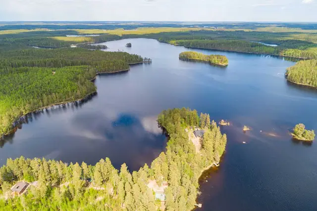 Villa Kukasjärvi: järvimaisema